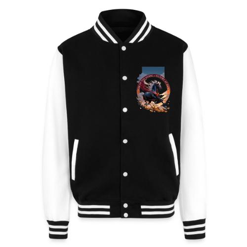 Year of the Horse Dawn T Shirt,Lunar New Year Gift - Unisex College Sweat Jacket