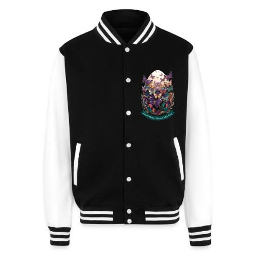 Easter Dawn's Flutter Butterfly T Shirt, Gift - Unisex College Sweat Jacket
