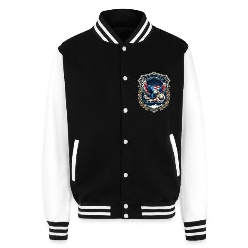 USA Eagle Vanguard T-Shirt,American Flag PrideGift - Unisex College Sweat Jacket