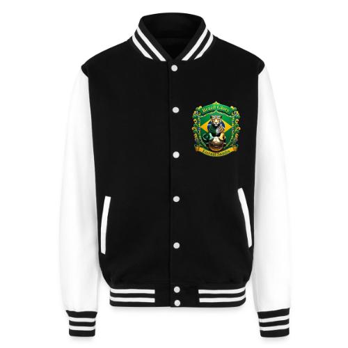 Brazil Jaguar Glory Tee, Brazilian Pride Gift - Unisex College Sweat Jacket