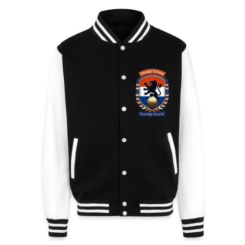 Netherlands Lion Premium T-Shirt, Dutch Flag Gift - Unisex College Sweat Jacket