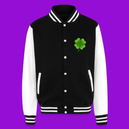 Four leaf clover - Unisex College Sweat Jacket