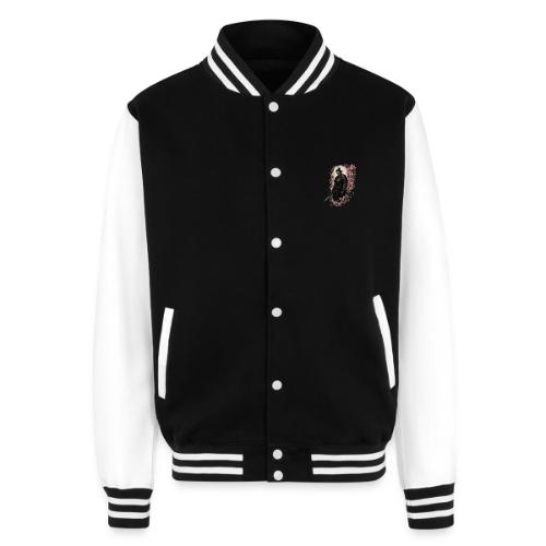 Samurai cherry blossoms - Unisex College Sweat Jacket