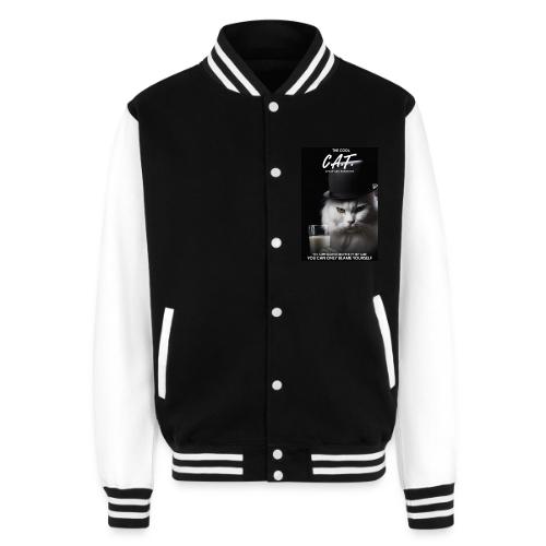 The Cool Cat - Unisex College Sweat Jacket