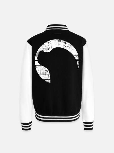 Roller Skater - Unisex College Sweat Jacket - black/white