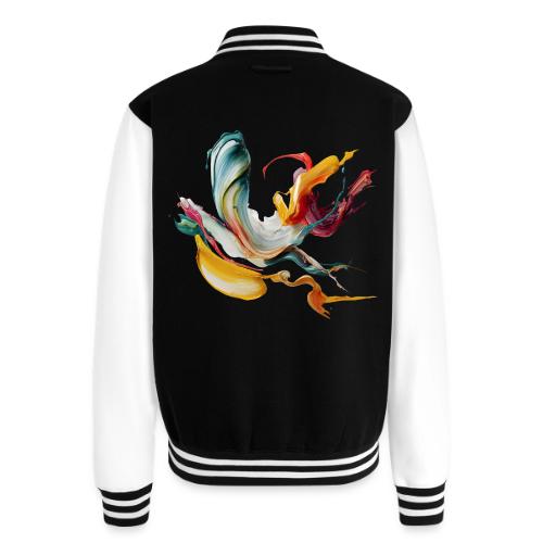 Abstract Chaos - Unisex College Sweat Jacket