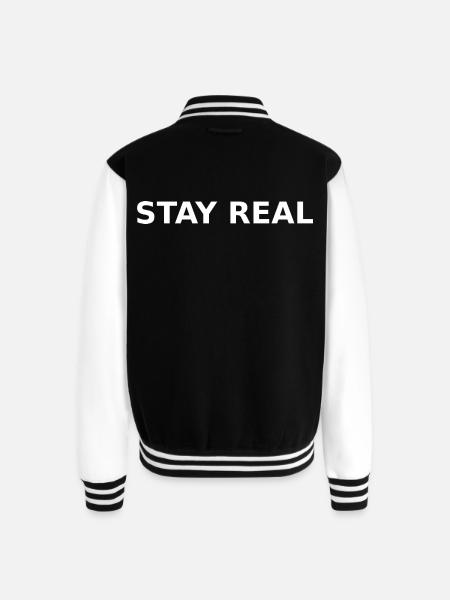 Design image not provided - Unisex College Sweat Jacket - black/white