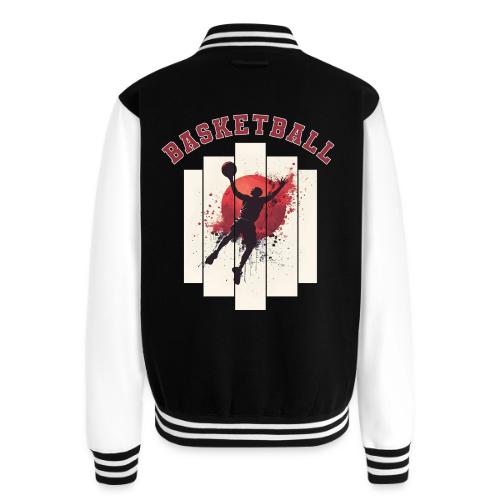 Basketball Energy - Unisex College Sweat Jacket