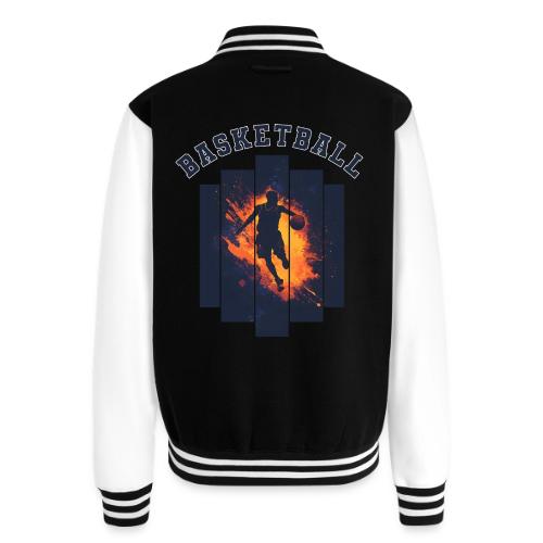 Basketball Power - Unisex College Sweat Jacket