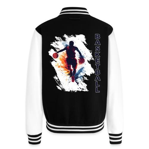 Basketball Hustle - Unisex College Sweat Jacket