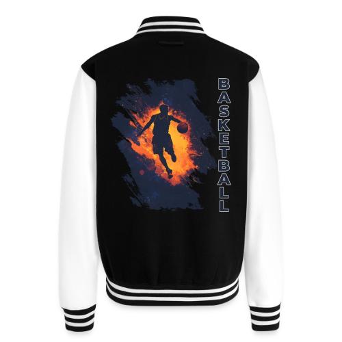 Basketball Focus - Unisex College Sweat Jacket
