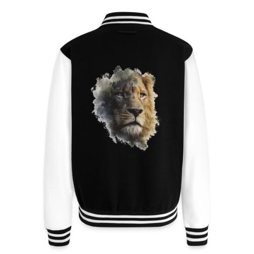 Forest-Soul Lion - Unisex College Sweat Jacket