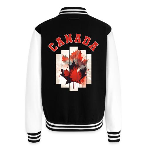 Heart of Canada Art - Unisex College Sweat Jacket