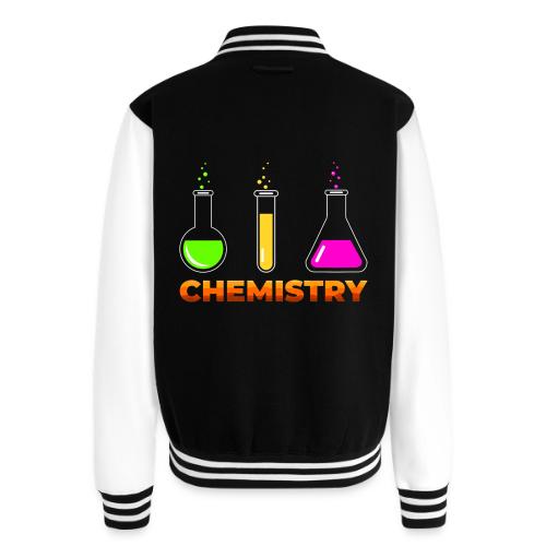 Chemistry: Elements in Motion - Unisex College Sweat Jacket