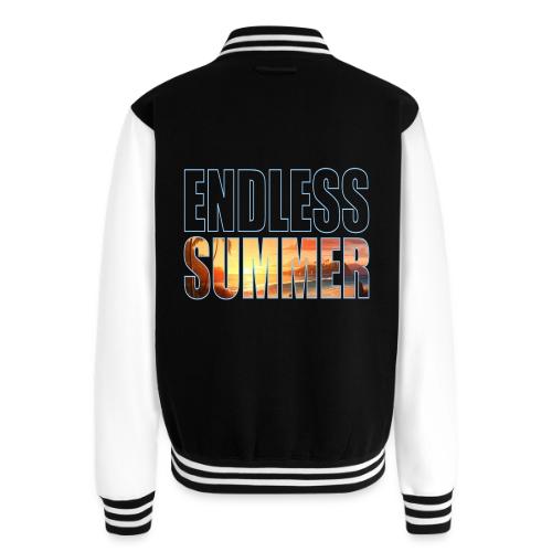 Golden Summer Vibes - Unisex College Sweat Jacket