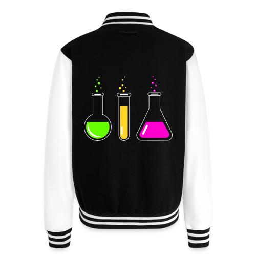 Colorful Chemistry - Unisex College Sweat Jacket