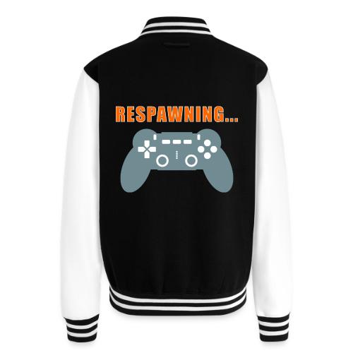 Respawning Gamer Controller Design - Unisex College Sweat Jacket
