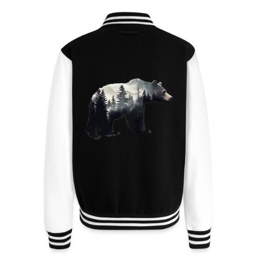 Forest Within the Bear - Unisex College Sweat Jacket