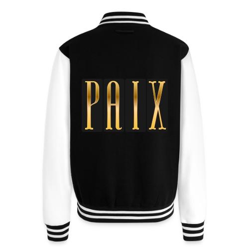 Golden Peace - Unisex College Sweat Jacket