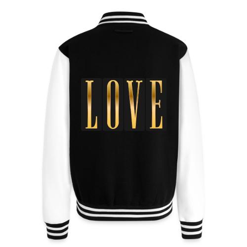 Golden Love - Unisex College Sweat Jacket