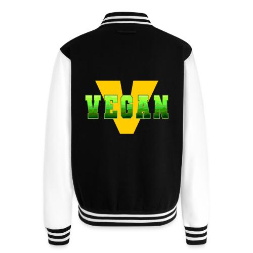 Vegan Energy V - Unisex College Sweat Jacket