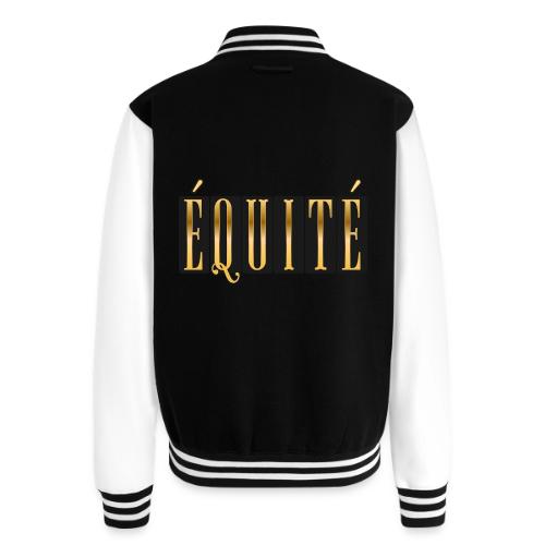Golden Fairness - Unisex College Sweat Jacket