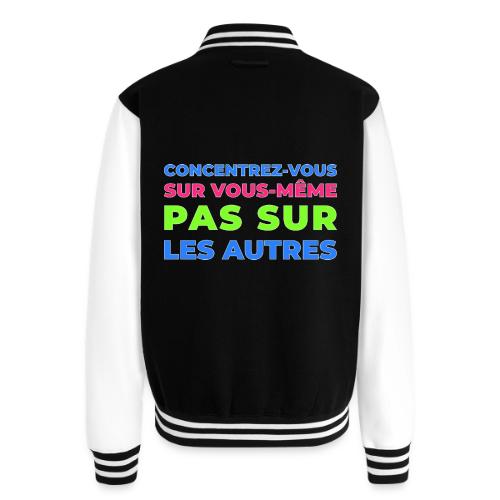 Refocus - Unisex College Sweat Jacket