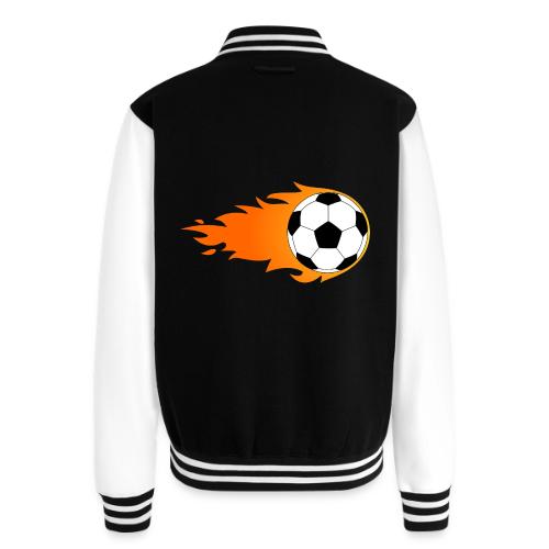 Soccer Ball - Unisex College Sweat Jacket