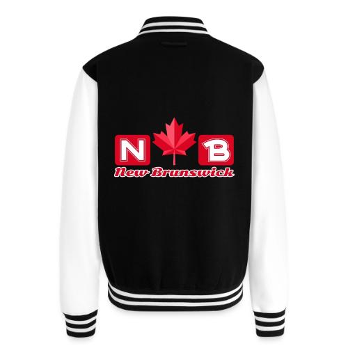 New Brunswick, province of Canada - Unisex College Sweat Jacket