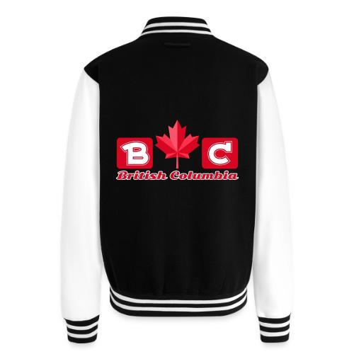 British Columbia, province of Canada - Unisex College Sweat Jacket