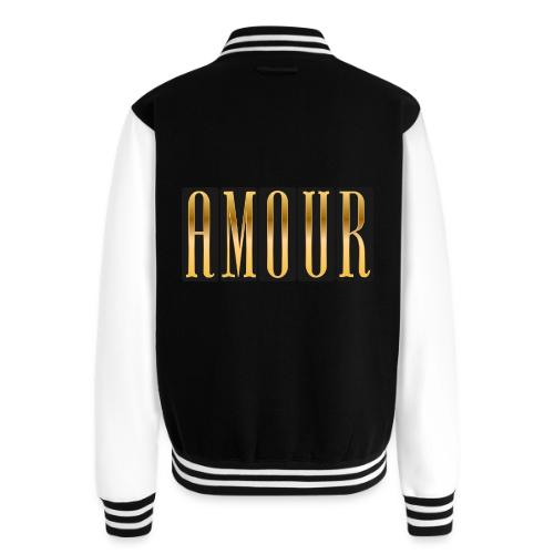 Golden Love - Unisex College Sweat Jacket