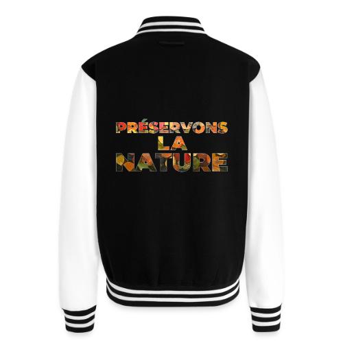 Preserving nature - Unisex College Sweat Jacket