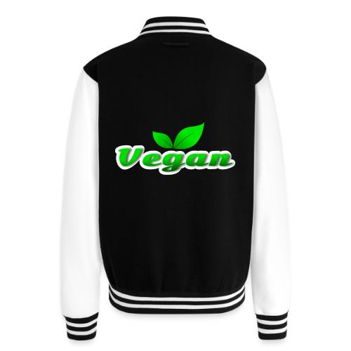 Pure Vegan Leaves - Unisex College Sweat Jacket