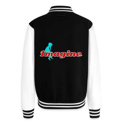 Imagine – Inspire Creativity & Dreams - Unisex College Sweat Jacket