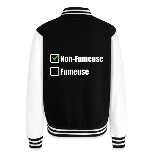 Non-smoking - Unisex College Sweat Jacket