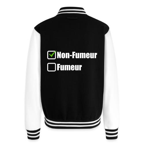 Non-smoker - Unisex College Sweat Jacket