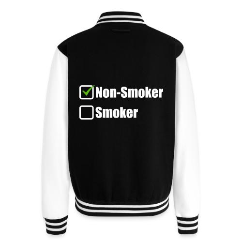Non-smoker - Unisex College Sweat Jacket
