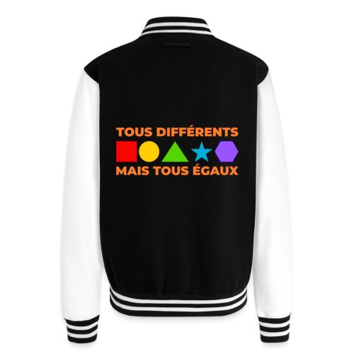 United in Our Differences - Unisex College Sweat Jacket
