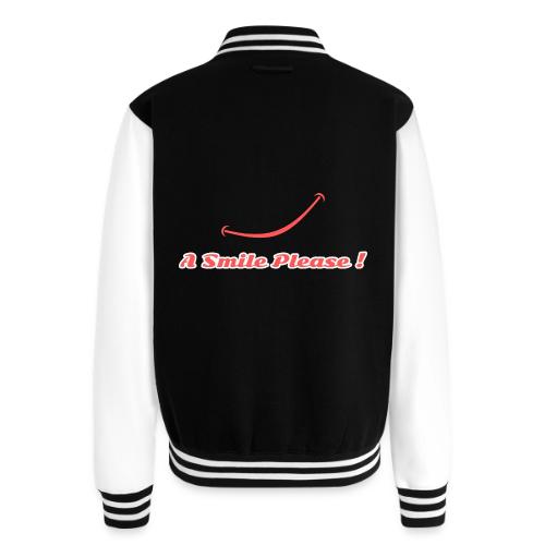 A Smile Please! - Unisex College Sweat Jacket