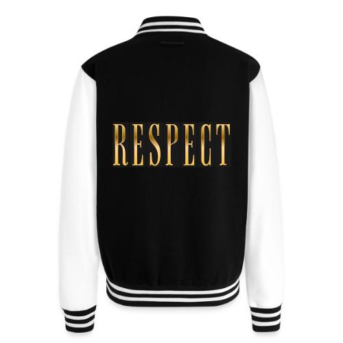Golden Respect - Unisex College Sweat Jacket