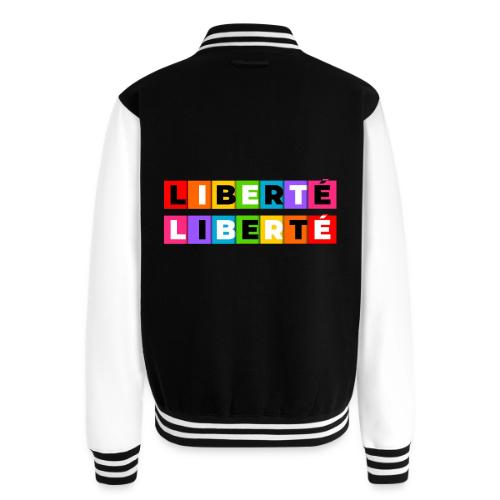 Freedom in colour - Unisex College Sweat Jacket