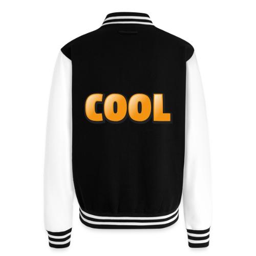 Cool 3D Word Design – Bold Chill Style - Unisex College Sweat Jacket