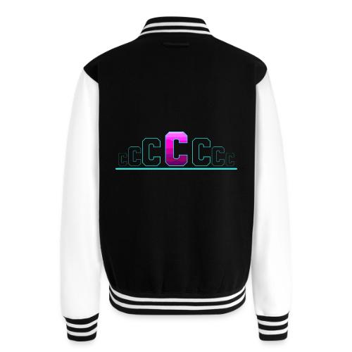 Letter C – Capital Varsity Alphabet Monogram - Unisex College Sweat Jacket
