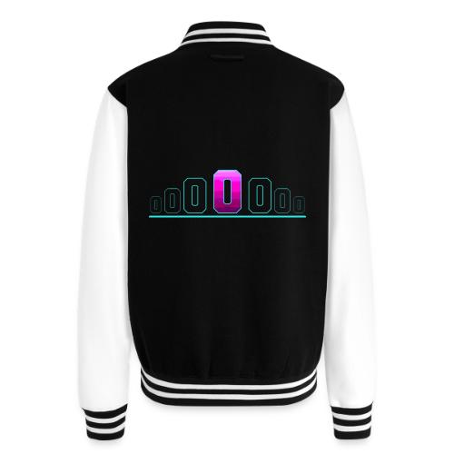 Letter O – Capital Varsity Alphabet Monogram - Unisex College Sweat Jacket