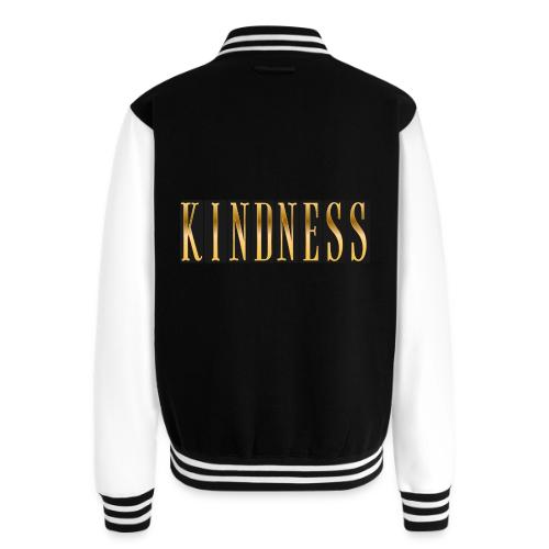 Golden Kindness - Unisex College Sweat Jacket