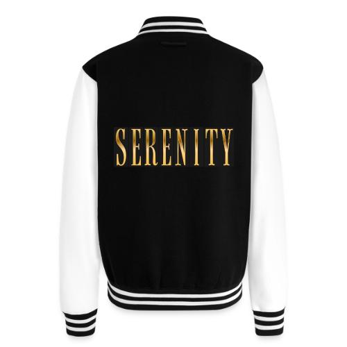 Serenity in Gold - Unisex College Sweat Jacket
