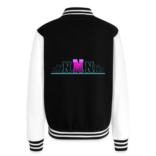 Letter N – Capital Varsity Alphabet Monogram - Unisex College Sweat Jacket