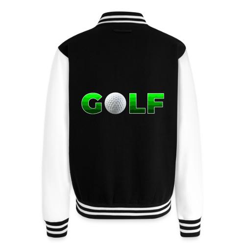 Golf Precision Wordmark - Unisex College Sweat Jacket