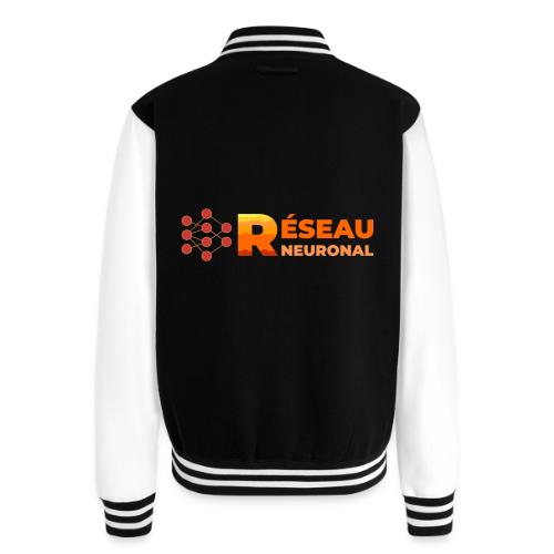 Neural Network: Digital Synapses - Unisex College Sweat Jacket