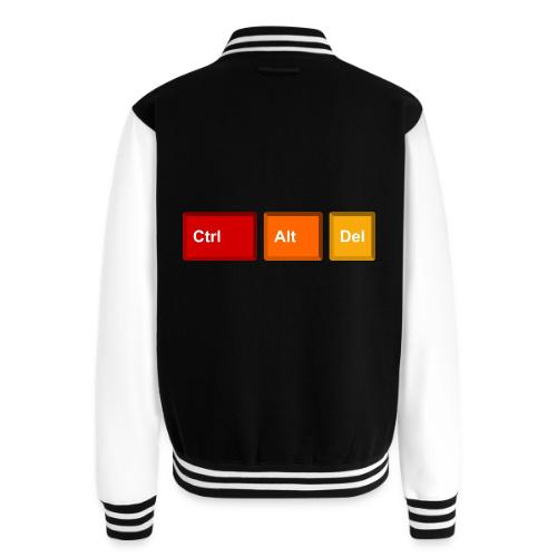 CTRL + ALT + DEL - Unisex College Sweat Jacket
